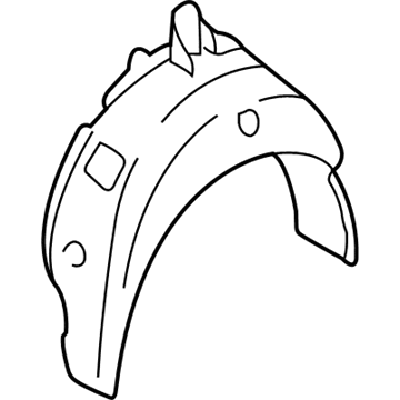 Volkswagen 1J4-803-423-A Outer Wheelhouse