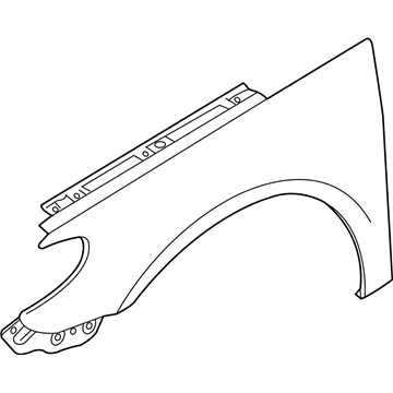 Volkswagen CC Fender - 3C8-821-021