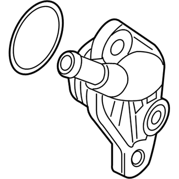 Volkswagen Thermostat Housing - 06K-121-132