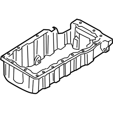 Volkswagen Jetta Oil Pan - 038-103-601-NA