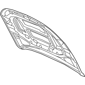 Volkswagen Hood - 17A-823-031