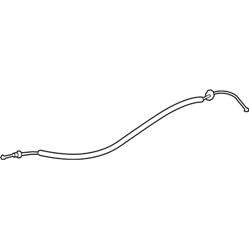Volkswagen Jetta Hood Release Cable - 17A-823-535
