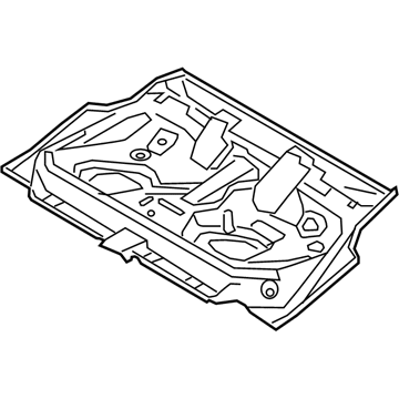 Volkswagen Golf R Floor Pan - 5Q0-813-115-A
