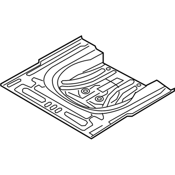 Volkswagen Jetta Floor Pan - 5Q0-813-116-B