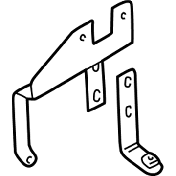 Volkswagen 1C0-422-166-AB Support Bracket