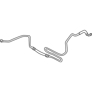 Volkswagen Beetle Power Steering Hose - 1C0-422-893-J