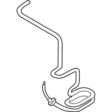 Volkswagen Beetle Power Steering Hose - 1C0-422-891-D