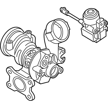 Volkswagen Jetta Turbocharger - 04E-145-721-F