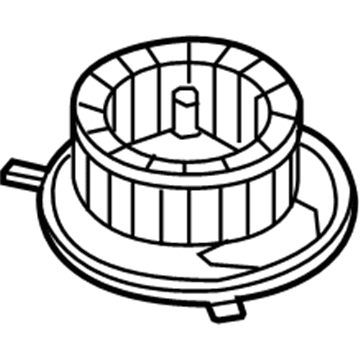 Volkswagen 5Q1-819-021-H Blower Motor