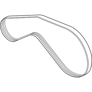 Volkswagen Touareg Drive Belt - 079-903-137-AA