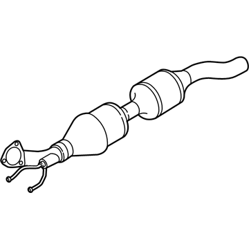 Volkswagen Catalytic Converter - 561-254-400-A