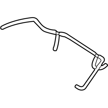 Volkswagen Beetle Radiator Hose - 1C0-122-447-L