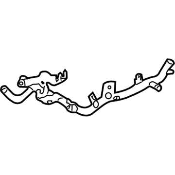 1998 Volkswagen Beetle Radiator Hose - 038-121-065-F