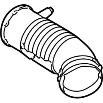 Volkswagen Eos Air Intake Hose - 1K0-129-684-P