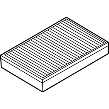 Volkswagen Air Filter - 1K0-129-620-B