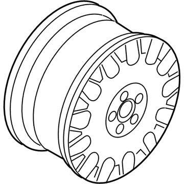 Volkswagen Phaeton Alloy Wheels - 3D0-601-025-M-1Z2