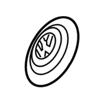 Volkswagen Phaeton Wheel Bearing Dust Cap - 3D0-601-149-F-GRB