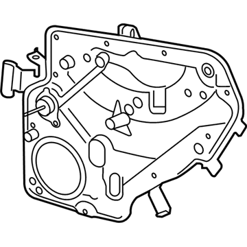 Volkswagen GTI Window Regulator - 5K4-839-461