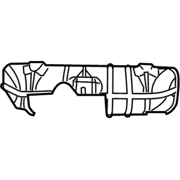 Volkswagen Routan Exhaust Heat Shield - 7B0-253-042-B