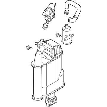 Volkswagen Jetta Vapor Canister - 5Q0-201-797-Q