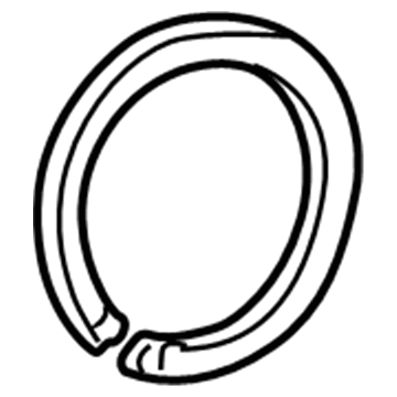Volkswagen Axle Bearing Lock Rings - N-012-350-1