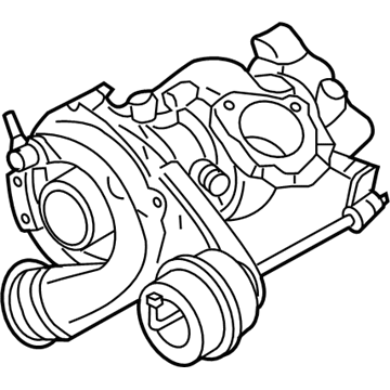 Volkswagen Jetta Turbocharger - 06A-145-713-F