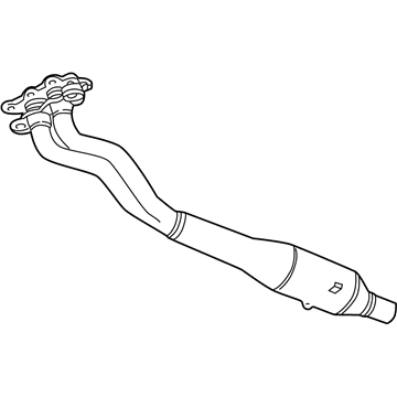 Volkswagen Catalytic Converter - 1J0-254-508-G