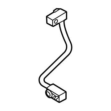 Volkswagen 1EA-816-542 Rear A/C Line