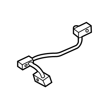 Volkswagen 1EA-816-532 Center A/C Line