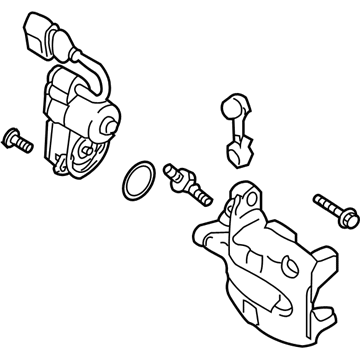 Volkswagen CC Brake Caliper - 3C0-615-404-H