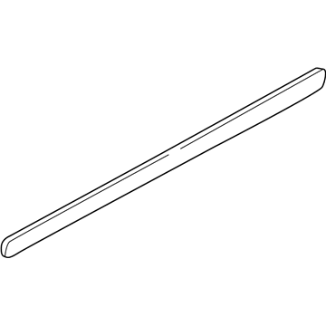 2002 Volkswagen Golf Door Moldings - 1J3-853-515-B-GRU