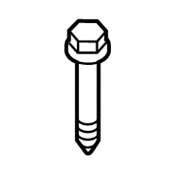 Volkswagen N-107-069-01 Motor Mount Bolt