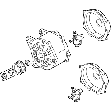2010 Volkswagen Jetta Alternator - 07K-903-023-A