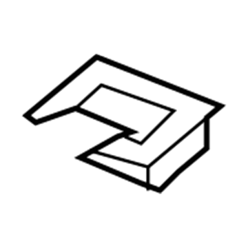 Volkswagen 5GM-857-781-A-82V Seat Belt Guide