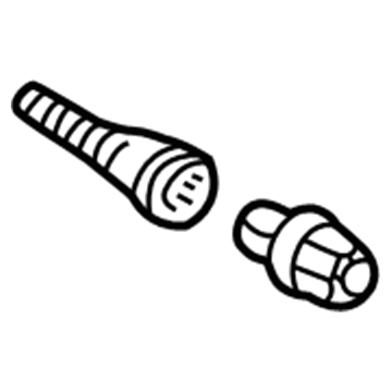 Volkswagen Wheel Hub Bolt - WHT-003-319-A-001