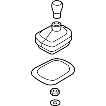 Volkswagen Shift Knob - 1K0-711-113-CE-TTC