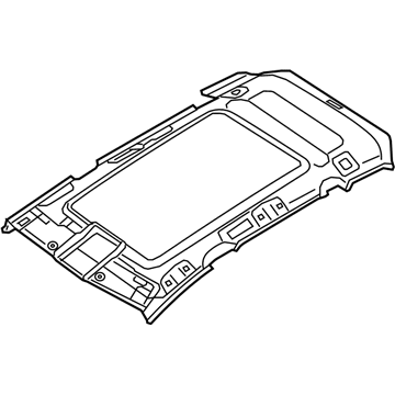 Volkswagen 5GM-867-501-AA-ZA4 Headliner
