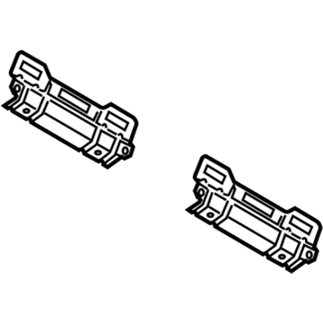 Volkswagen 5GM-858-687-E Mount Plate
