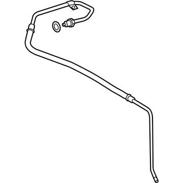 Volkswagen Touareg Power Steering Hose - 7P0-422-891-K