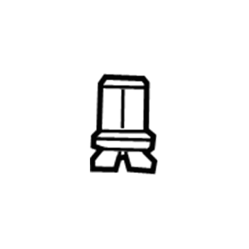 Volkswagen 7B0-863-420 Storage Compart Catch