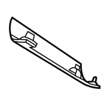 Volkswagen 7B0-863-275-DW1 End Cover