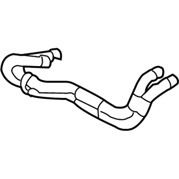 2007 Volkswagen Touareg Coolant Pipe - 7L6-122-073