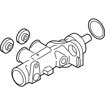 Volkswagen 3D0-611-021 Master Cylinder
