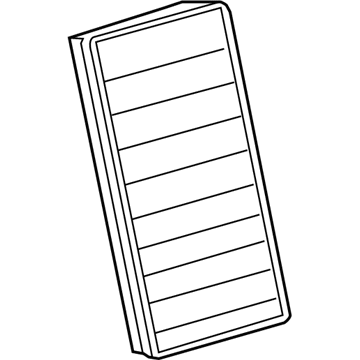 Volkswagen Touareg Air Filter - 7P0-129-620-A
