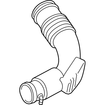 Volkswagen Touareg Air Intake Hose - 7P0-129-684-A