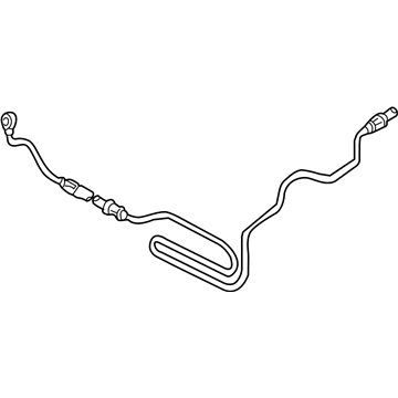 Volkswagen R32 Power Steering Hose - 1J0-422-893-JP