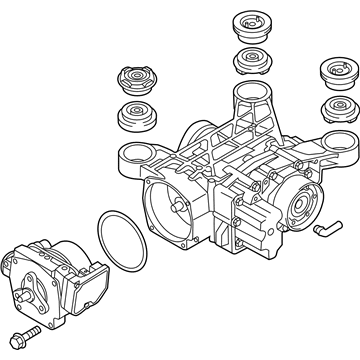 Volkswagen Golf R Differential - 0BR-525-010-G