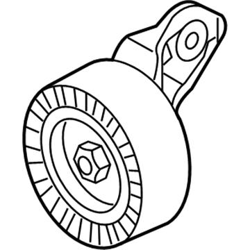 Volkswagen 07K-145-172-C Idler Pulley