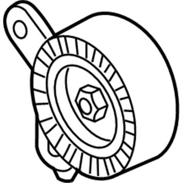 Volkswagen Rabbit Idler Pulley - 07K-145-172-B