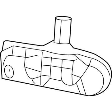 Volkswagen Routan TPMS Sensor - 7B0-907-253-J